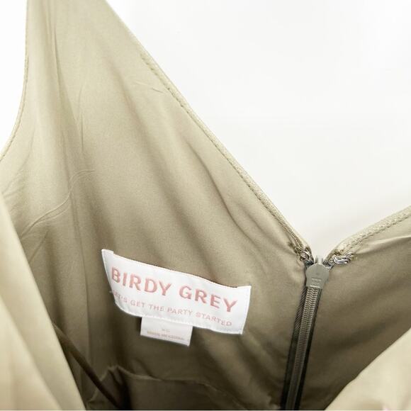 NWT Birdy Grey Catherine Bridesmaid Maxi Dress XS Green - Picture 4 of 5